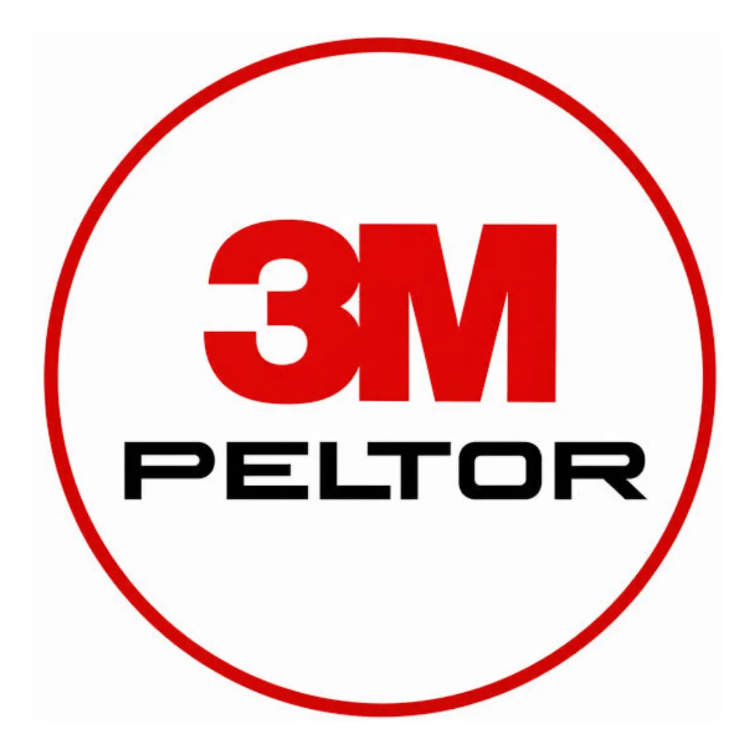 Logo de 3M Peltor, protección auditiva laboral